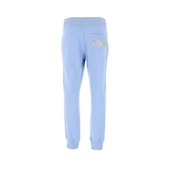 Versace Jeans Couture100% Cotton Signature Cuffed Logo Drawstring Sweatpants-